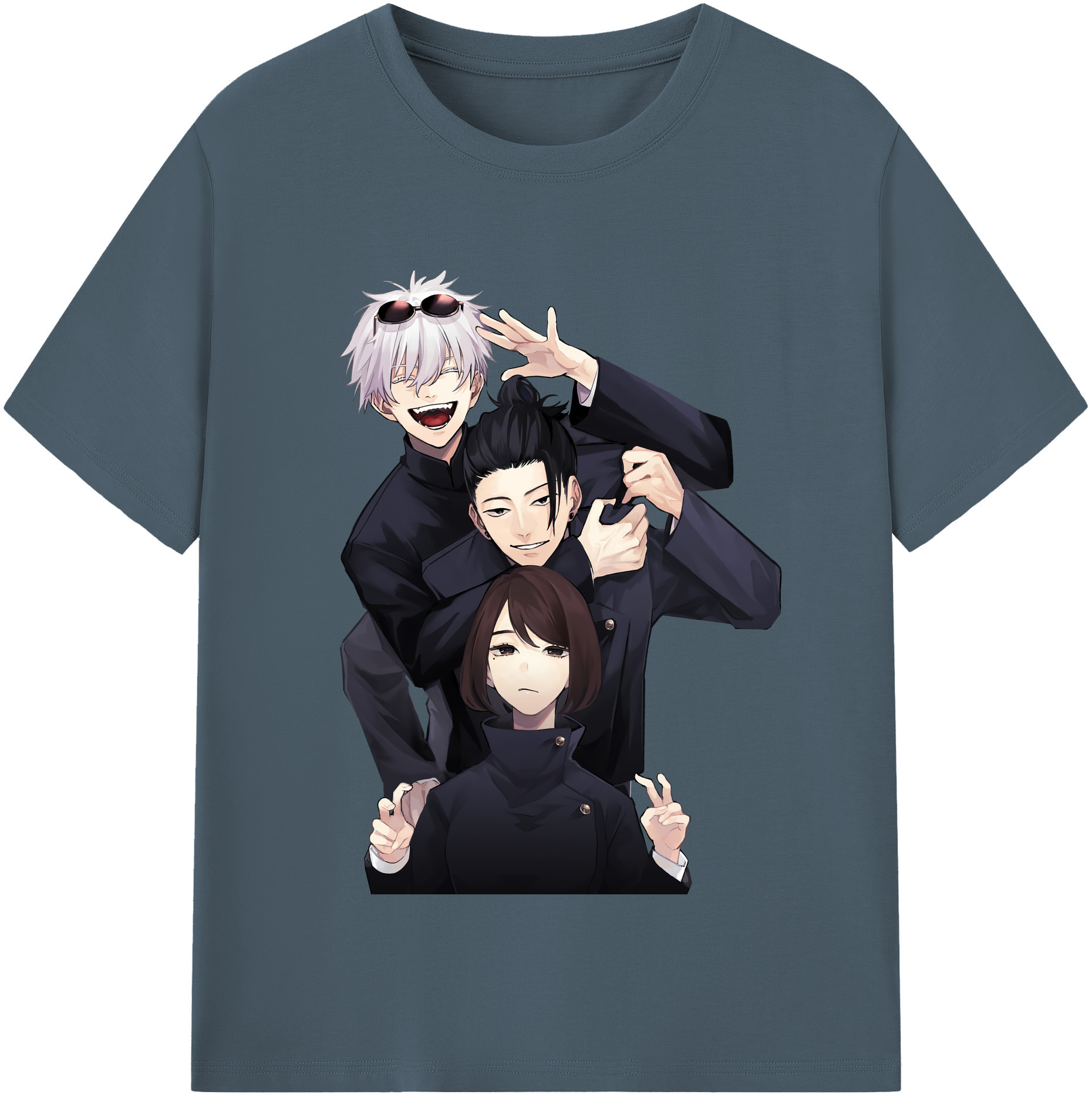 （画像用） 呪術廻戦 Jujutsu Kaisen 綿100％半袖Tシャツ（フロントプリント）